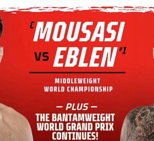 Resultados de Bellator 282: Mousasi vs.  Eblen