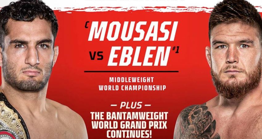 Resultados de Bellator 282: Mousasi vs.  Eblen