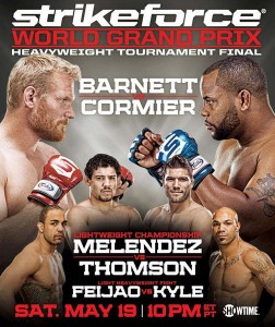 Resultados de Strikeforce: Barnett vs.  Cormier