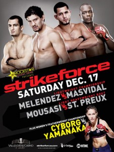 Resultados de Strikeforce: Meléndez vs.  Masvidal