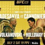 Resultados y bonificaciones de UFC 276: Adesanya vs.  cañonero