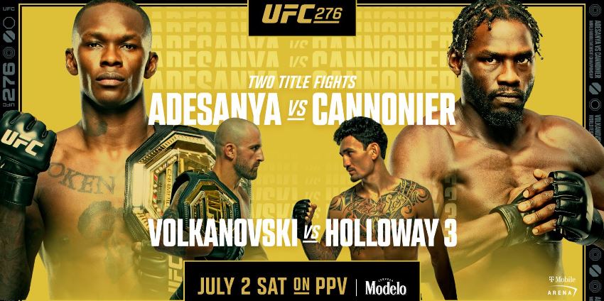 Resultados y bonificaciones de UFC 276: Adesanya vs.  cañonero