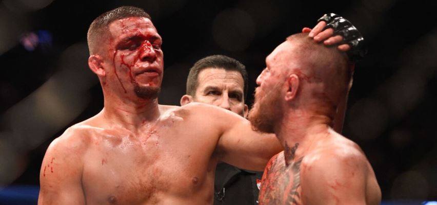 Nate Diaz como Conor McGregor