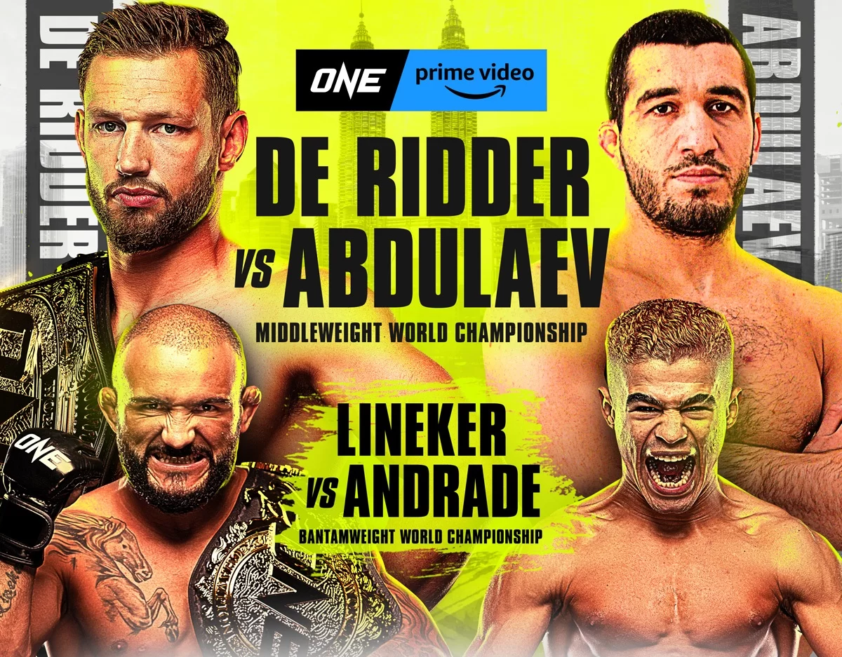 Rainier de Ridder - Shamil Abdulaev, John Lineker - Fabricio Andrade