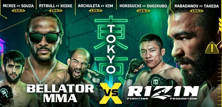 Resultados de Rizin 40: Bellator MMA vs.  Rizín