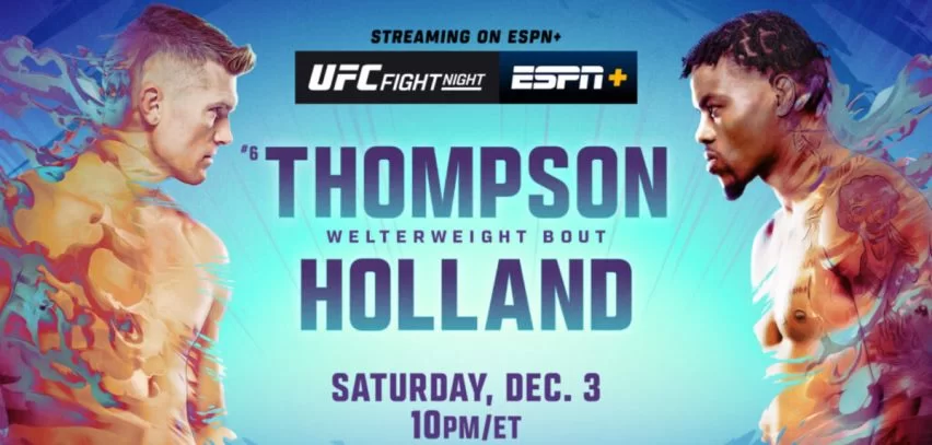 Resultados y bonificaciones UFC en ESPN 42: Thompson vs.  Holanda