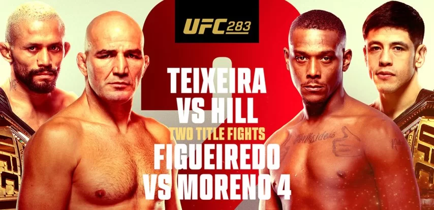 Resultados y bonus UFC 283: Teixeira vs.  Colina