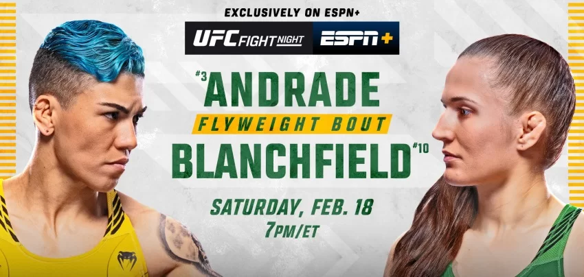 Resultados y bonus de UFC Fight Night 219: Andrade vs.  Blanchfield