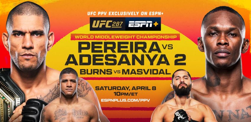 Resultados y bonus UFC 287: Pereira vs.  Adesanya 2