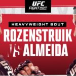 Resultados y bonificaciones UFC en ABC 4: Rozenstruik vs.  Almeida