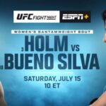 Resultados y bonificaciones UFC en ESPN 49: Holm vs.  bueno silva