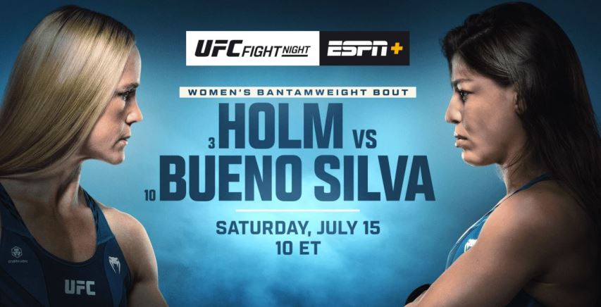 Resultados y bonificaciones UFC en ESPN 49: Holm vs.  bueno silva