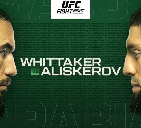 UFC en ABC 6: Whittaker vs. resultados y bonificaciones Aliskerov