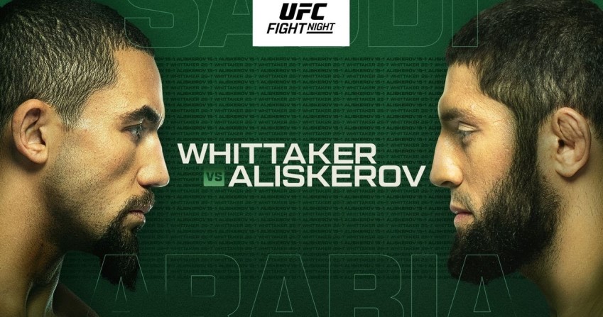 UFC en ABC 6: Whittaker vs. resultados y bonificaciones Aliskerov