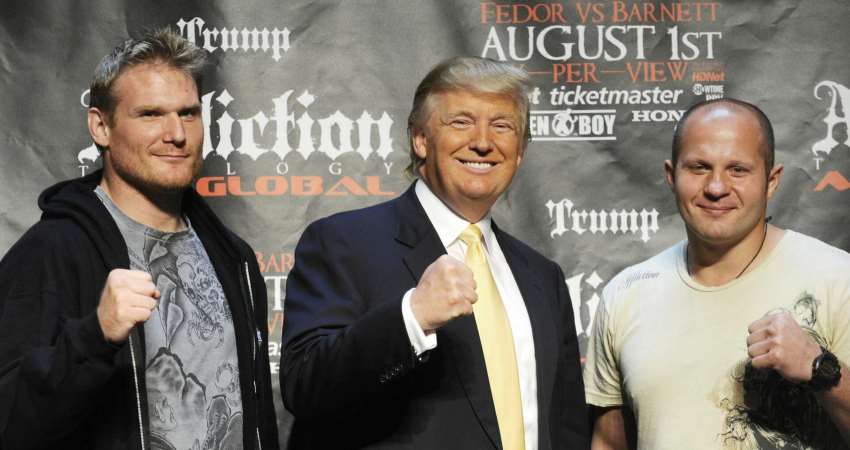 Josh Barnett, Donald Trump, Fedor Emelianenko